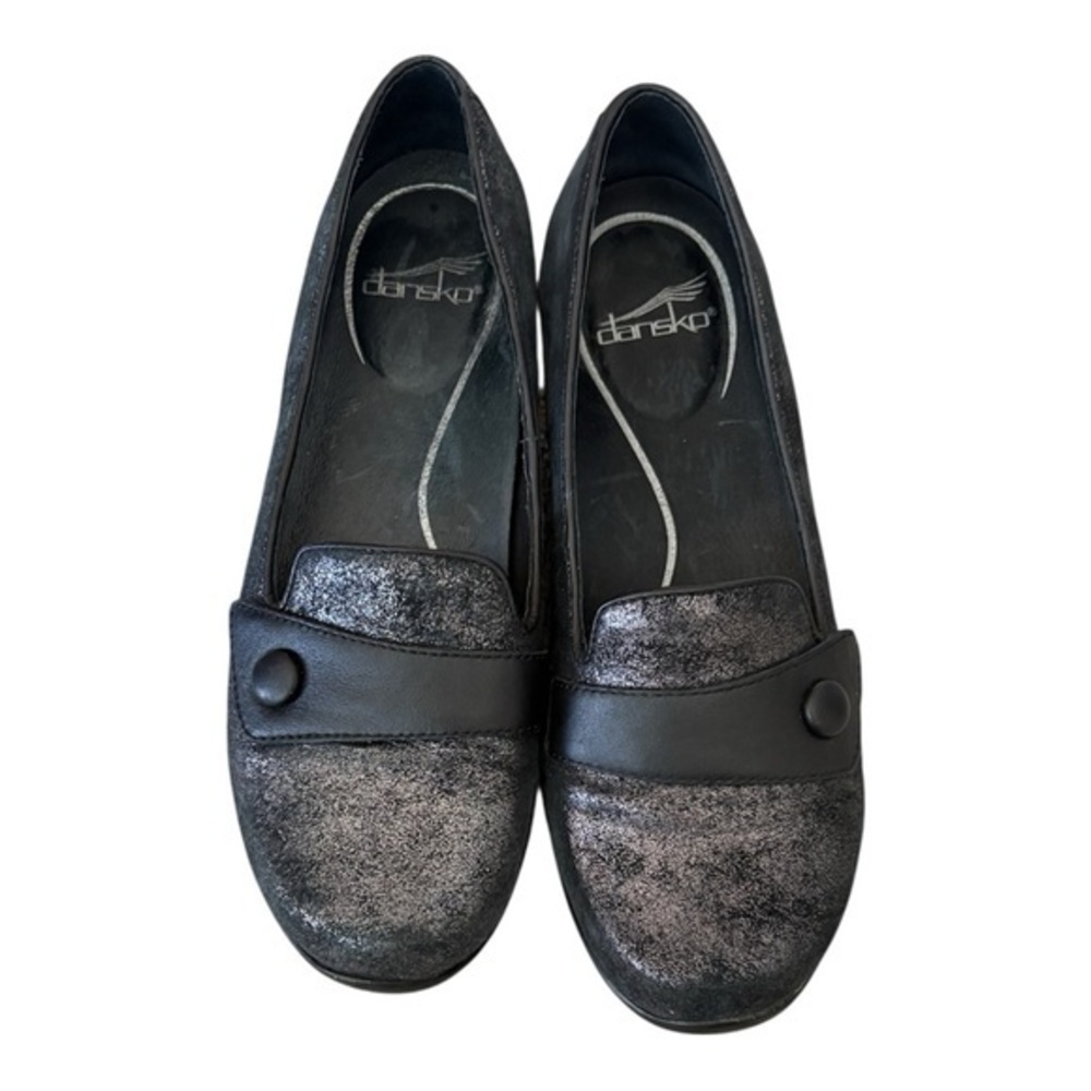 Dansko Olena flats Pewter Suede Size 9